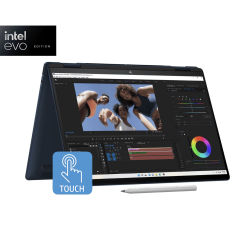 NOTEBOOK HP ENVY X360 14S-FA0888AU (R7-8840HS, 32GB, 1TB SSD, WIN11+OHS2021, 14INCH) SILVER