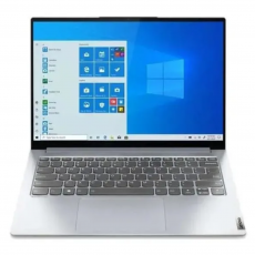 NOTEBOOK LENOVO YOGA SLIM 7 PRO 14ACH5 (R5-5600H, 16GB, 512GB SSD, WIN11+OHS2021, 14INCH) [82MS00EAID] LIGHT SILVER