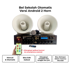 BEL SEKOLAH OTOMATIS ANDROID 2 SPEAKER