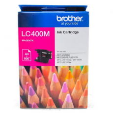 BROTHER INK CARTRIDGE LC 400 MAGENTA AM