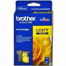 BROTHER INK CARTRIDGE LC 67 YELLOW AM