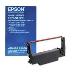 RIBBON CASSETTE BLACK RED ERC-38(B/R) [C43S015376]