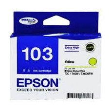 CARTRIDGE EPSON 103 YELLOW U/T1100