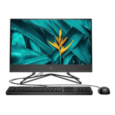 HP AIO 22-DD0111D (I3, 4GB, 1TB, DOS, 21.5INCH) [9EJ01AA] BLACK