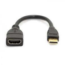 KABEL HDMI MALE TO FEMALE 10CM