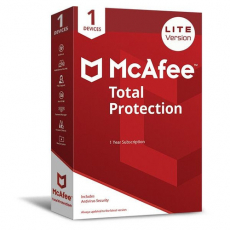 ANTIVIRUS MCAFEE TOTAL PROTECTION LITE 1 DEVICE 1 YEAR