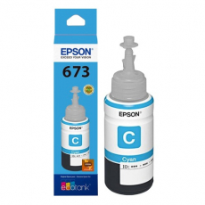 ORIGINAL INK EPSON 70ML L800 SERIES T6732 CYAN AM