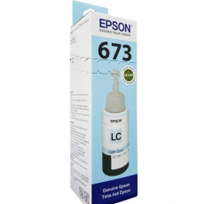 ORIGINAL INK EPSON 70ML L800 SERIES T6735 LIGHT CYAN AM