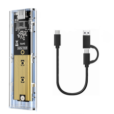 CASING SSD USB TYPE-C TO NVME & NGFF M2 2IN1