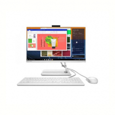 PC LENOVO AIO 3 22ADA6 (AMD-3020E, 8GB, 256GB SSD, DOS, 21.5INCH) [F0G6006BID] WHITE