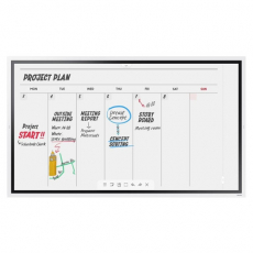 SAMSUNG FLIP 65 + WALL BRACKET + TRAY
