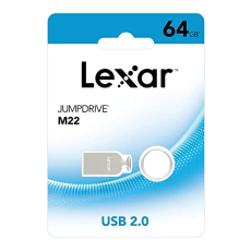 LEXAR JUMPDRIVE M22 USB 2.0 FLASH DRIVE 64GB