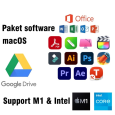 SOFTWARE MAC OS MACBOOK iMAC, MAC MINI, AIR, PRO, M1 M2 & INTEL