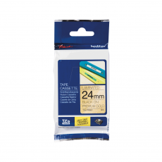 TAPE LABEL BLACK ON PREMIUM GOLD TZE-PR851 [TZE-PR851]