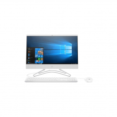 HP 22-C0028D AIO (I3, 4GB, 256G SSD,INTEL 620, WIN10 PRO, 21.5 INCH) [6DV21AA] WHITE