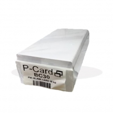 PVC WHITE BLANK CARD 0.8MM [BC30]