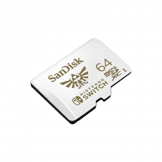 SANDISK AND NINTENDO SWITCH 64GB MICROSDXC MEMORY CARD [SDSQXAT-064G-GNCZN]