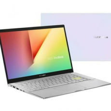 NOTEBOOK ASUS S433EQ-AM553IPS (I5-1135G7, 8GB, 512GB SSD, MX350 2GB, WIN10+OHS 2019, 14INCH) [90NB0RK3-M02750] WHITE