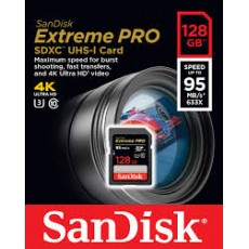 Extreme Pro SDXC 128GB, C10, RW 95/90MB/s [SDSDXXG-128G-GN4IN]