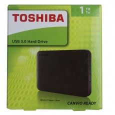 Canvio Basic 3.0 Portable Hard Drive 1TB Black [HDTB410AK3AA]