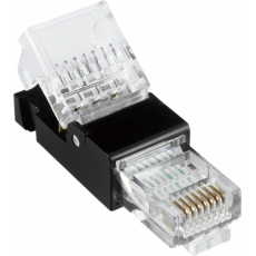 DTC CONNECTOR RJ45 CAT 6 SHIELDED @100PCS