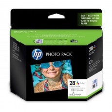 Ink Tricolor 28 Photo Pack Glosy [Q8893AA]