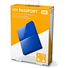 My Passport New Blue 4 TB [WDBYFT0040BBL]