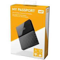 My Passport New Black 4 TB [WDBYFT0040BBK]