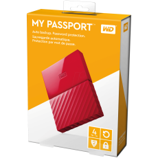 My Passport New Red 4 TB [WDBYFT0040BRD]