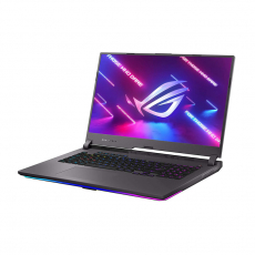 ASUS ROG STRIX-G G713QM-R736D6T-O (R7-5800H, 16GB, 512GB SSD, RTX3060, WIN10+OHS 2019, 17.3INCH) [90NR05C1-M02680] BLACK METAL
