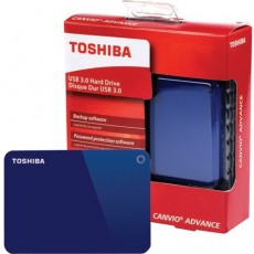 Canvio Advance 3.0 Portable Hard Drive 3TB Blue [HDTC930AL3AA]