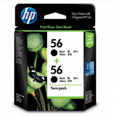 HP INK BLACK 56 TWIN PACK [CC620AA]