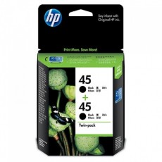 HP INK BLACK 45 TWIN PACK CC625AA]
