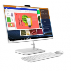 PC LENOVO AIO 3 22ITL6 (N6305, 4GB, 256GB SSD, WIN11+OHS2021, 21.5INCH) [F0G500D9ID] WHITE