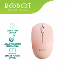 MOUSE WIRELESS ROBOT M210 PINK