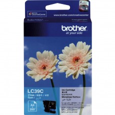 BROTHER INK CARTRIDGE LC 39 CYAN  U/DCP-J125,J315W,MFC J220,J265W,J415W