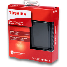 Canvio Advance 3.0 Portable Hard Drive 3TB Black [HDTC930AK3AA]