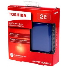 Canvio Advance 3.0 Portable Hard Drive 2TB Blue [HDTC920AL3AA]