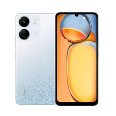 HANDPHONE REDMI 13C 8/256GB INCLUDE CASE+ANTI GORES WHITE