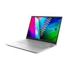 NOTEBOOK ASUS M3401QC-OLED759 (R7-5800H, 8GB, 512GB SSD, RTX3050 4GB, WIN11+OHS2021, 14INCH) [90NB0VF3-M02090] SILVER